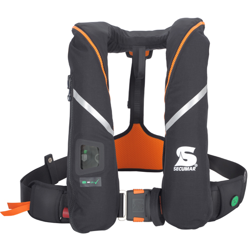 Survival gilet de sauvetage 275N noir/orange
