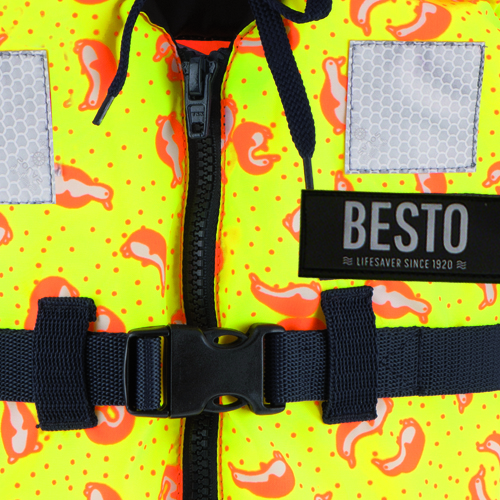 Besto Racingbelt 100N gilet de sauvetage enfant 15-20kg print 2