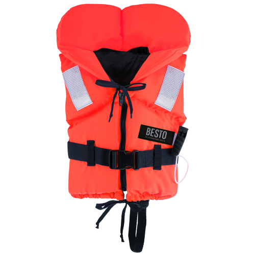Besto Racingbelt 100N gilet de sauvetage enfant 30-40kg orange foto 1