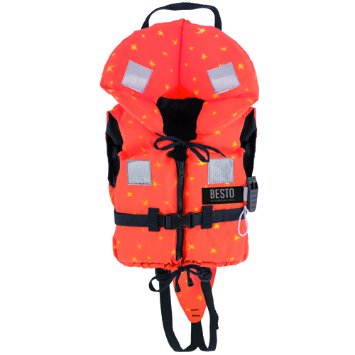 Besto Racingbelt Special 100N gilet de sauvetage enfant 0-15kg orange foto 1