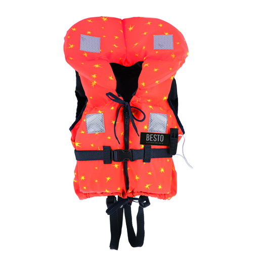 Besto Racingbelt Special 100N gilet de sauvetage enfant 20-30kg orange foto 1