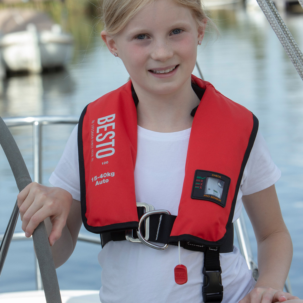 Besto Pro Junior 100N gilet de sauvetage enfant 15-40kg 5