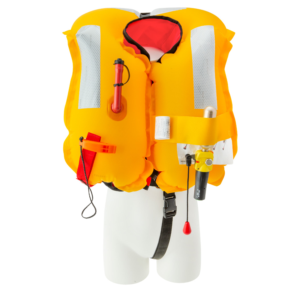 Besto gilet de sauvetage automatique basique 15-40 kg junior bleu 2