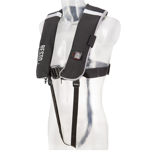 Besto Pro gilet de sauvetage automatique 300N noir 2