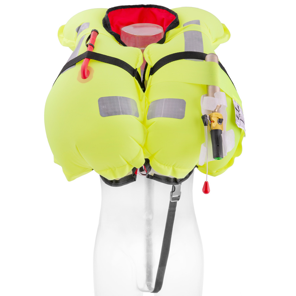 Besto Pro gilet de sauvetage automatique 300N jaune/noir 4