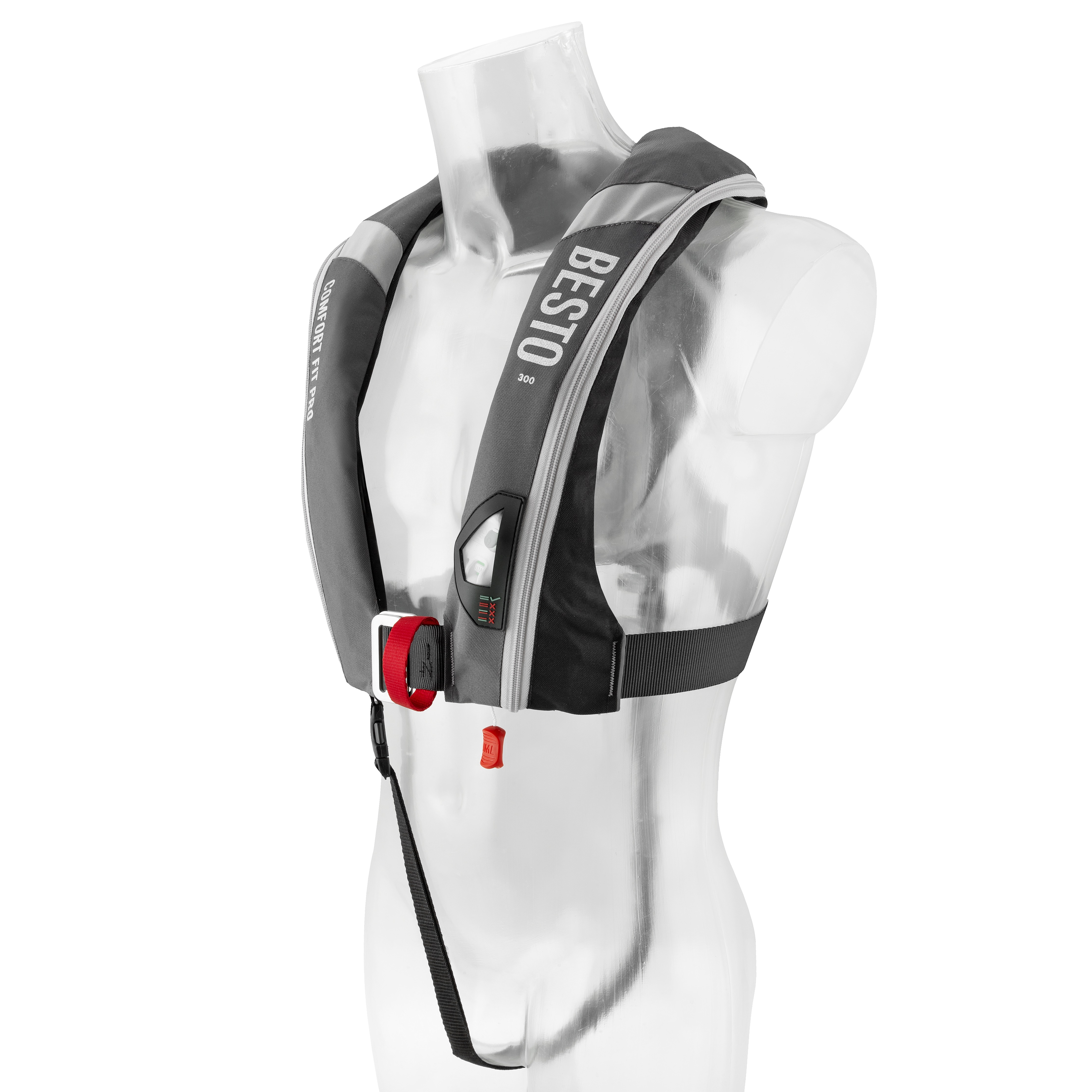 Besto Comfort Fit Pro gilet de sauvetage automatique 300N anthracite/noir 2