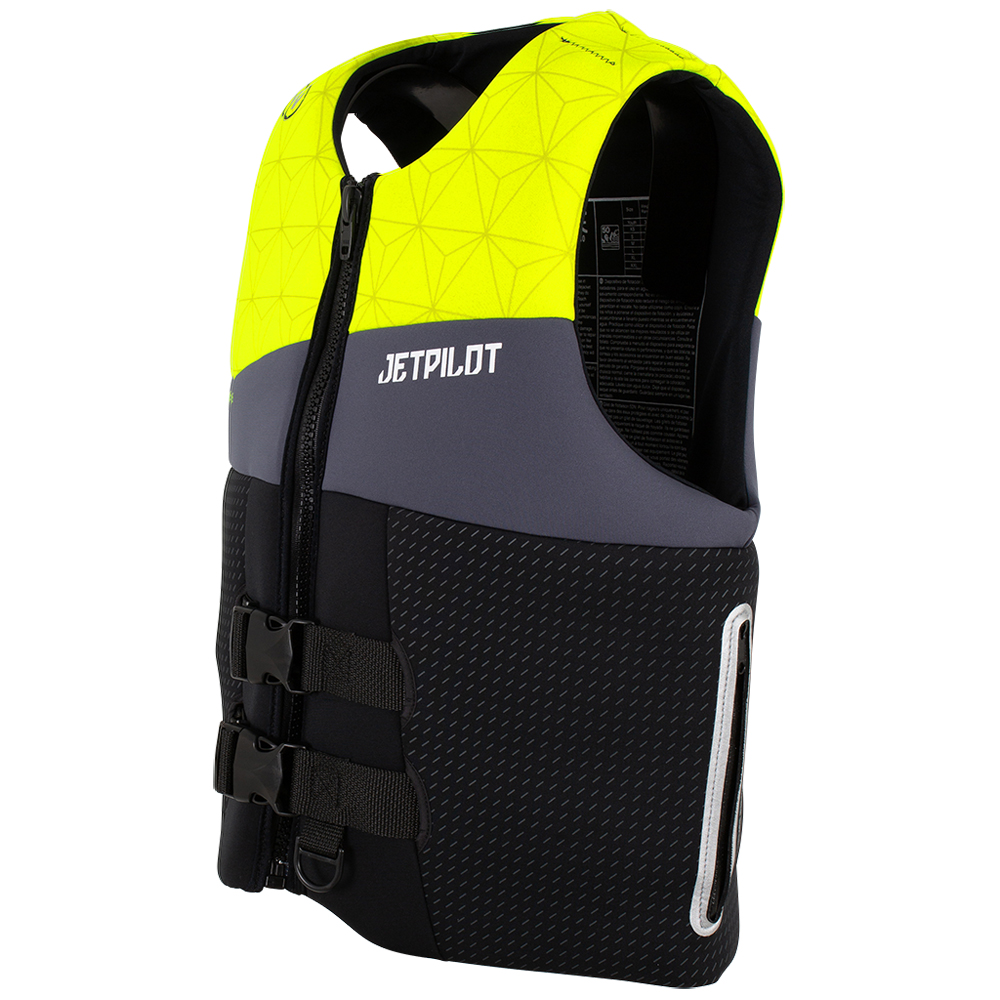 Jetpilot Cause gilet de sauvetage 50N néoprène homme jaune foto 1