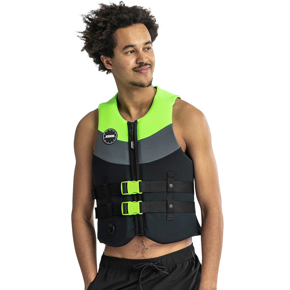 Jobe gilet de sauvetage 50N homme néoprène vert citron foto 1