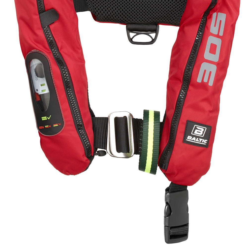 Baltic Legend 305N gilet de sauvetage automatique rouge avec harnais 2