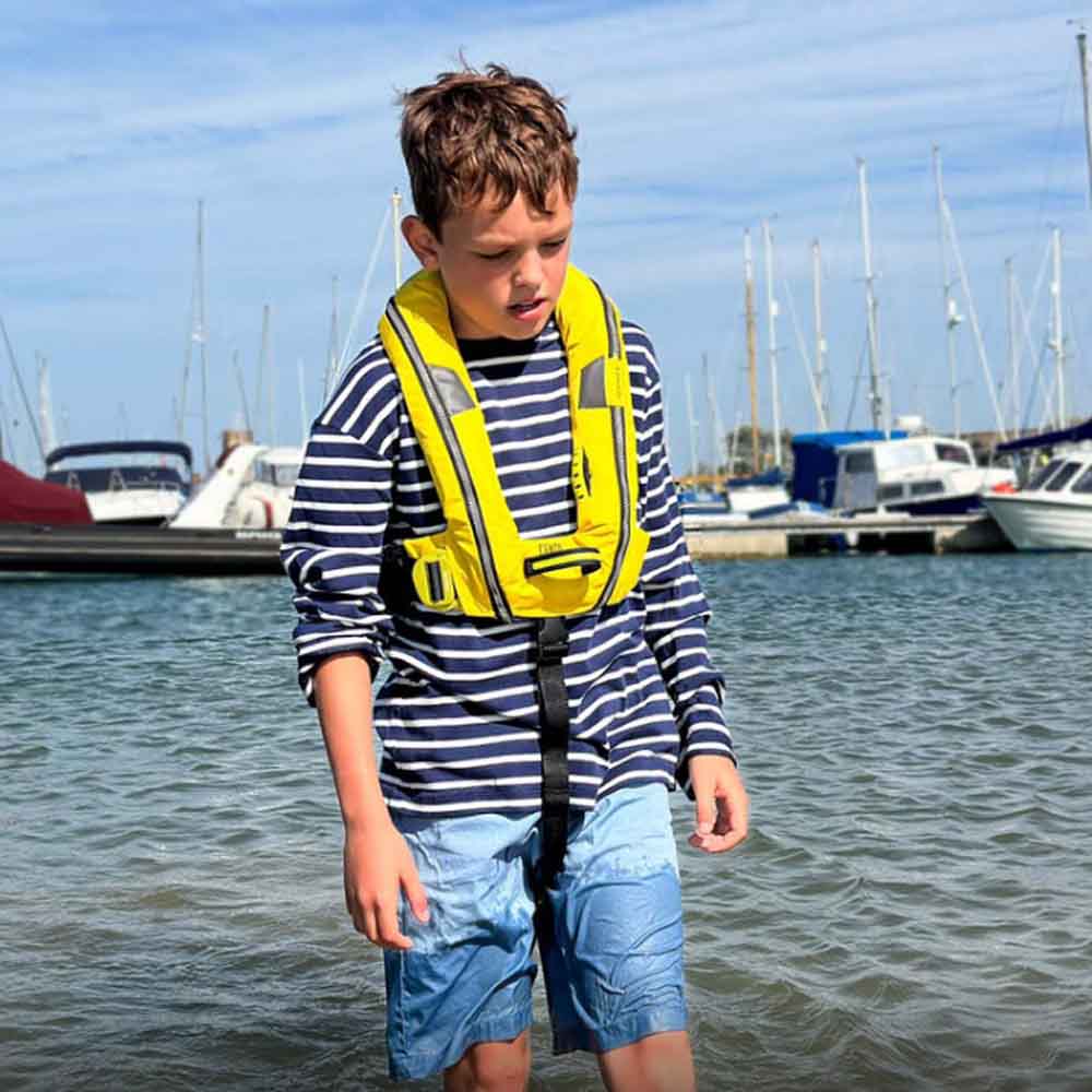 Spinlock Cento Junior 150N gilet de sauvetage jaune 5