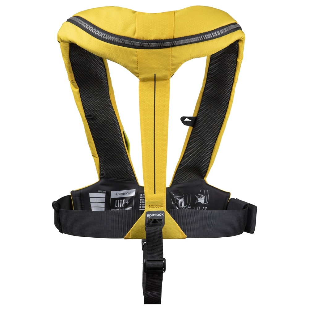 Spinlock Deckvest LITE+ 170N gilet de sauvetage jaune avec harnais 3