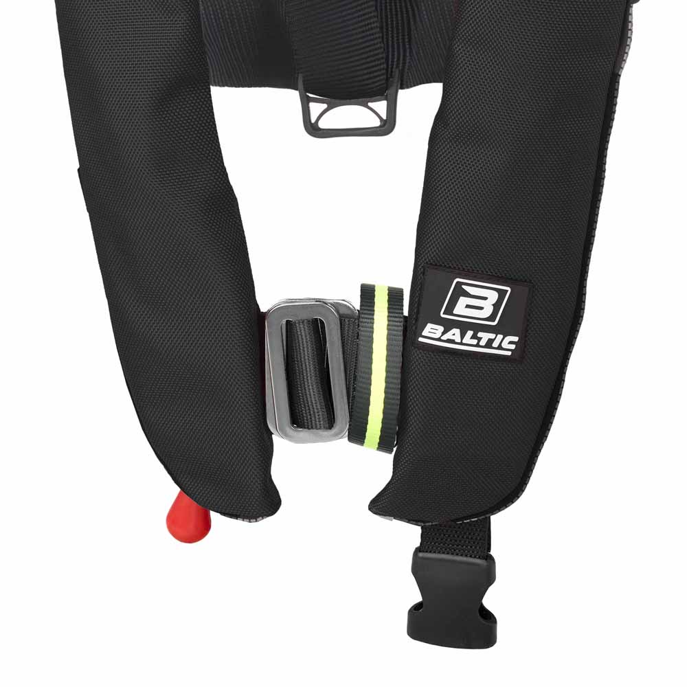 baltic Winner 165N gilet de sauvetage automatique noir avec harnais
