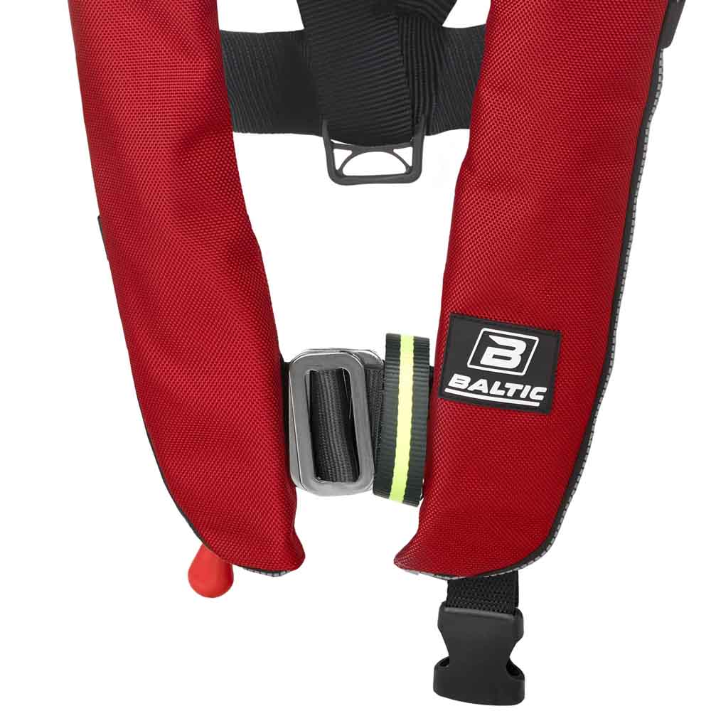 baltic Winner 165N gilet de sauvetage automatique rouge avec harnais