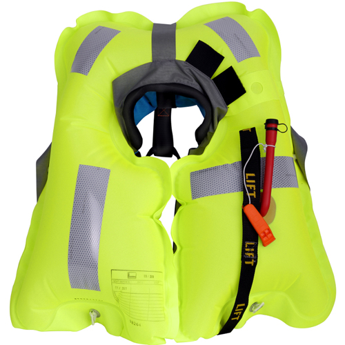 Secumar Ultra 170N gilet de sauvetage hawaiian ocean/orange avec harnais